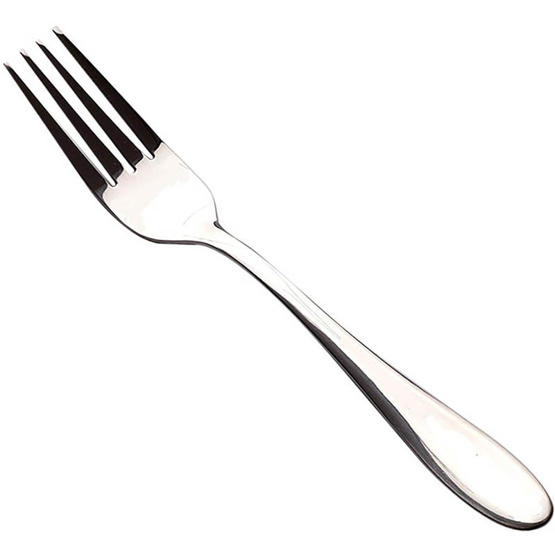 Image for CONNOISSEUR ARC TABLE FORK STAINLESS STEEL 195MM PACK 12 from Office Products Depot