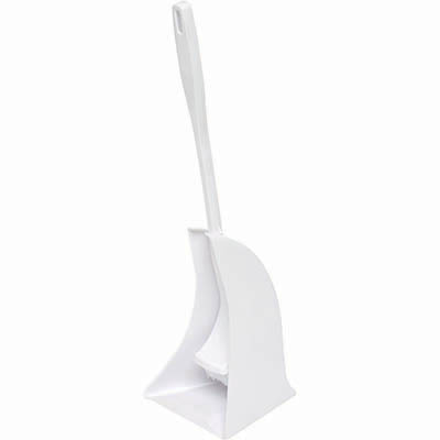 Image for COMPASS TOILET BRUSH PLASTIC WHITE from MOE Office Products Depot Mackay & Whitsundays