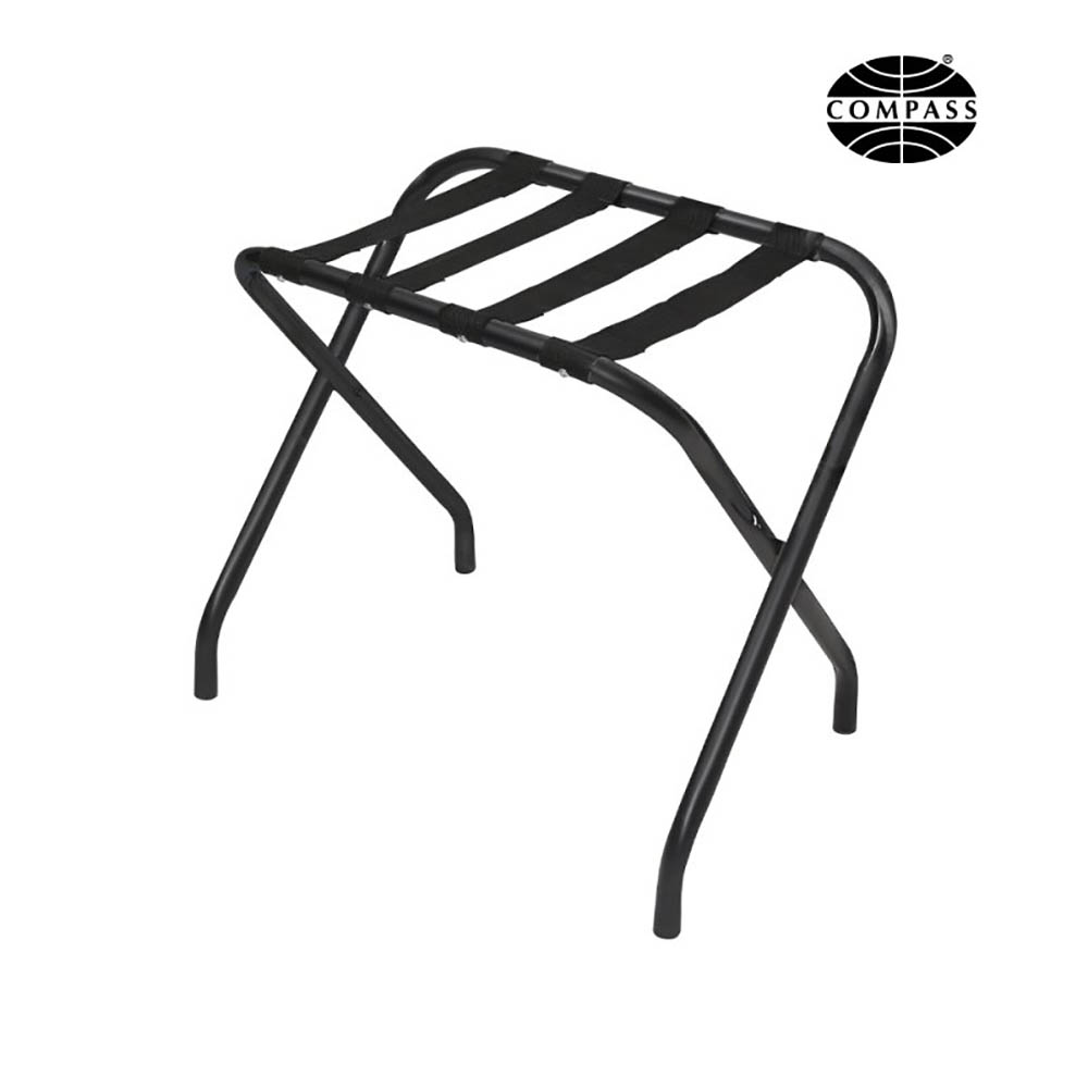 Image for COMPASS COMPACT LUGGAGE RACK 610 X 430 X 540MM BLACK from MOE Office Products Depot Mackay & Whitsundays
