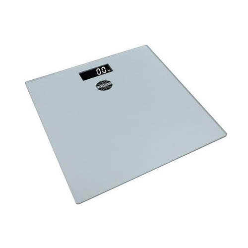 Image for COMPASS BATHROOM SCALE SILVER from OFFICEPLANET OFFICE PRODUCTS DEPOT