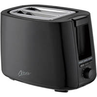 nero toaster 2 slice black