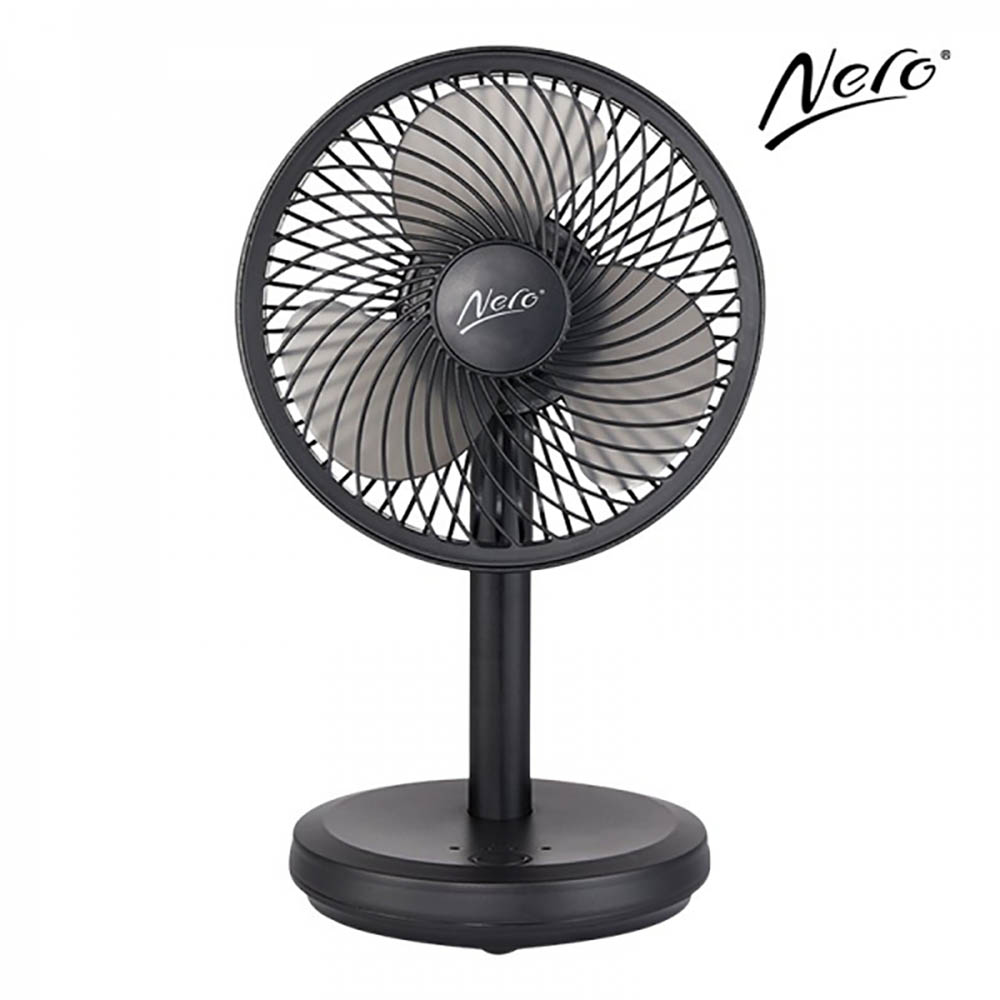Image for NERO USB DESK FAN 130MM BLACK from Office Products Depot