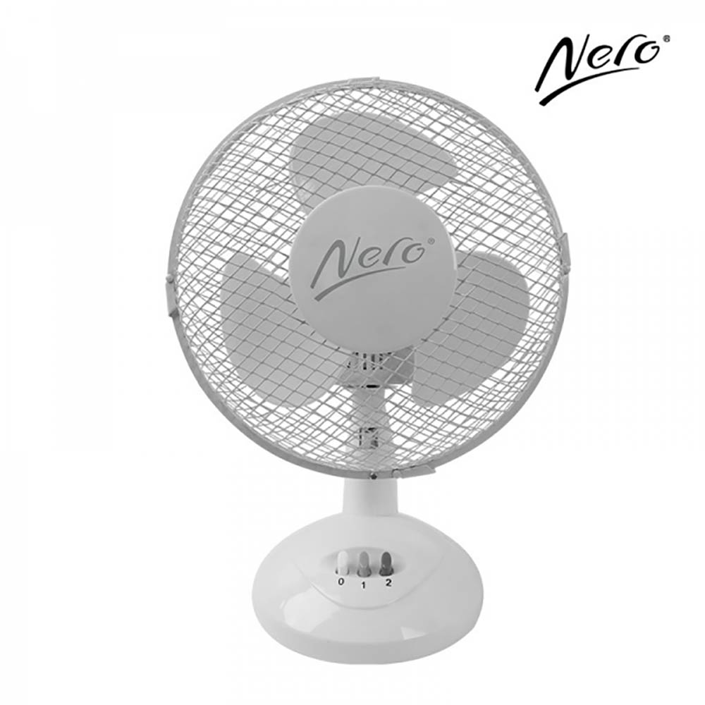 Image for NERO DESK FAN 230MM WHITE from Total Supplies Pty Ltd