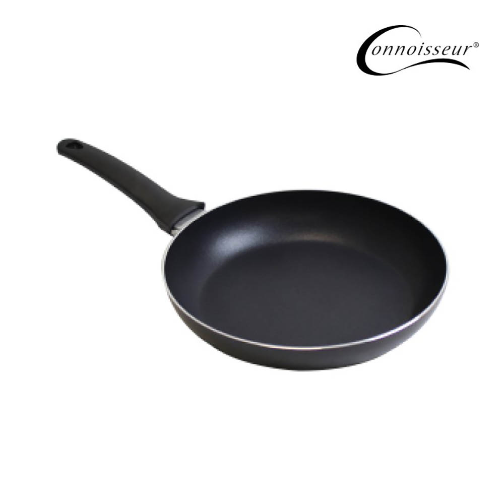 Image for CONNOISSEUR PRESSED NON STICK FRYPAN 260MM BLACK from MOE Office Products Depot Mackay & Whitsundays