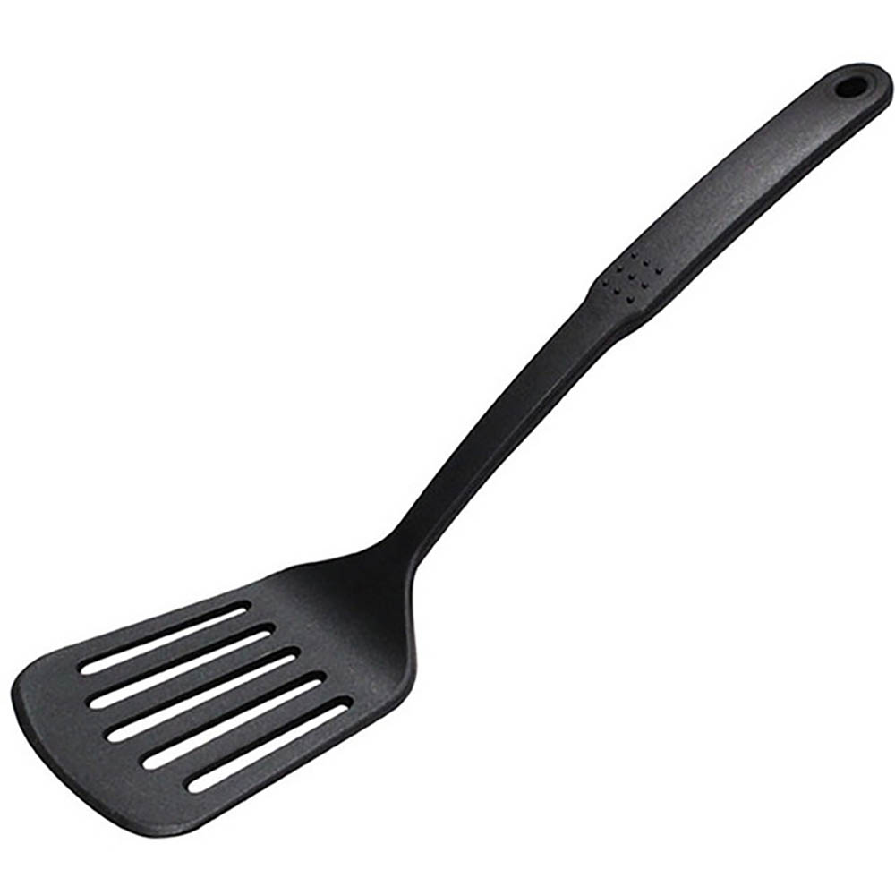 Image for CONNOISSEUR NON STICK SLOTTED TURNER BLACK from Ross Office Supplies Office Products Depot