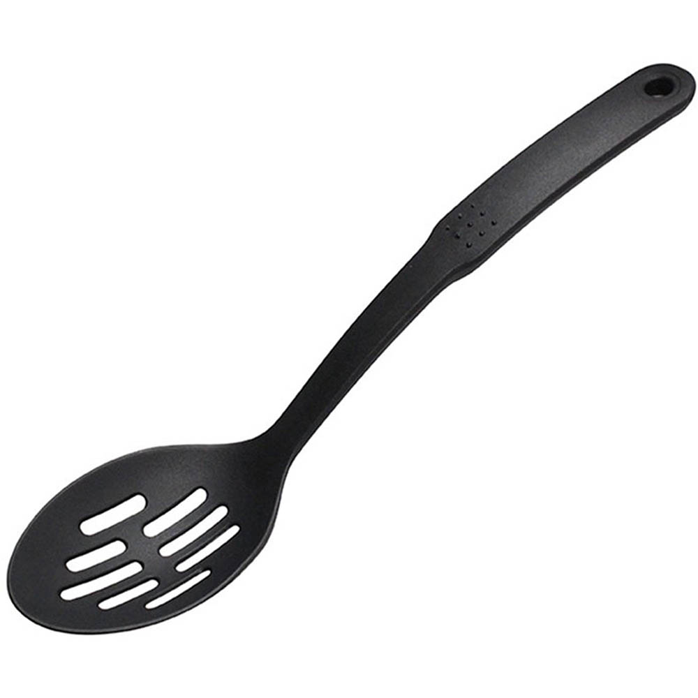 Image for CONNOISSEUR NON STICK SLOTTED SPOON BLACK from MOE Office Products Depot Mackay & Whitsundays