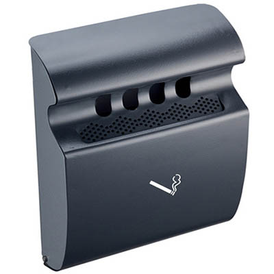 Image for COMPASS ASH TRAY WALL MOUNTED GREY from OFFICEPLANET OFFICE PRODUCTS DEPOT