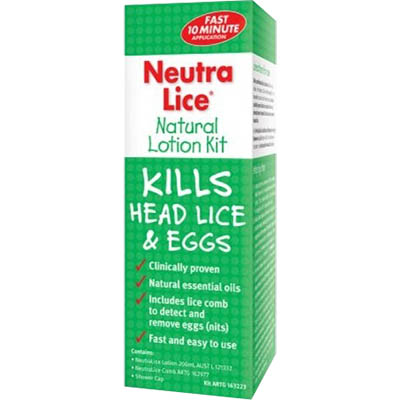 Image for NEUTRALICE NATURAL LOTION KIT 200ML from Total Supplies Pty Ltd