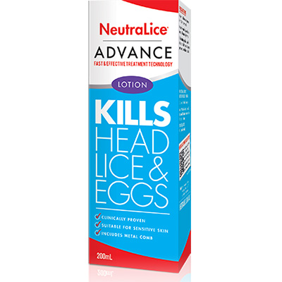 Image for NEUTRALICE ADVANCE LOTION KIT 200ML from Barkers Rubber Stamps & Office Products Depot