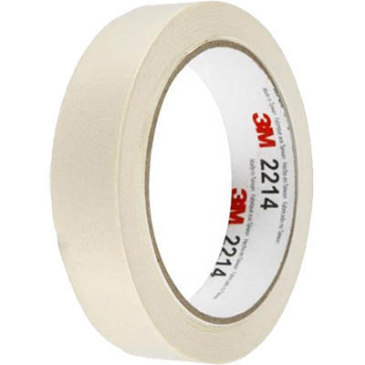 Image for 3M 2214 MASKING TAPE LIGHT DUTY 12MM X 50M BEIGE from Total Supplies Pty Ltd