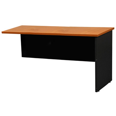 Image for OXLEY REVERSIBLE RETURN 1200 X 600 X 730MM BEECH/IRONSTONE from Office Products Depot Gold Coast
