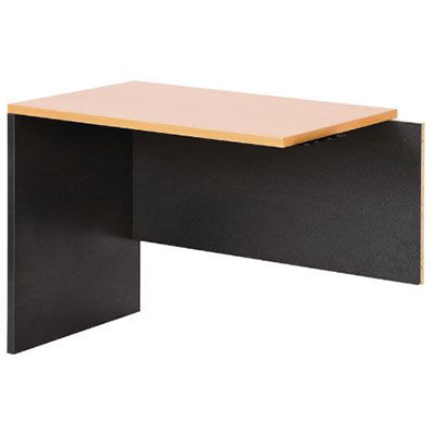 Image for OXLEY REVERSIBLE RETURN 900 X 600 X 730MM BEECH/IRONSTONE from Albany Office Products Depot