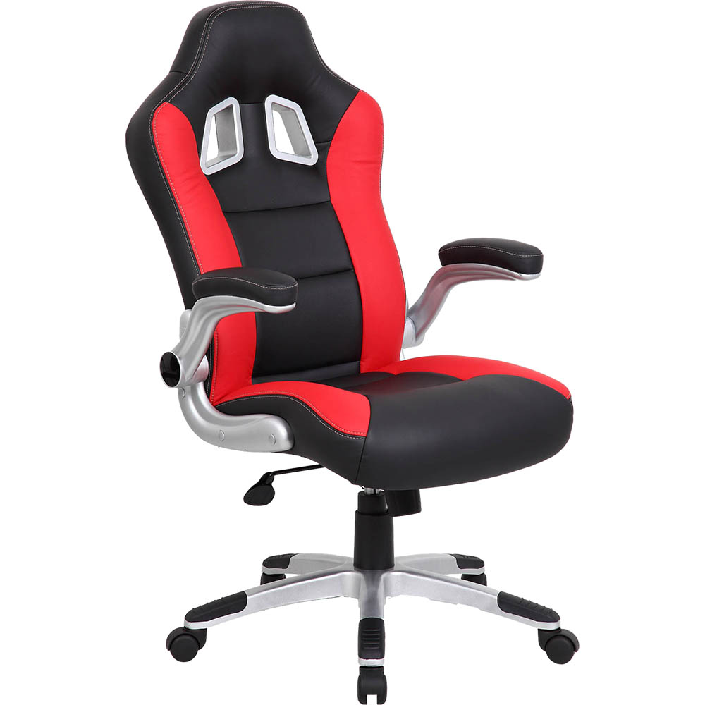 Image for XR8 FORMULA 1 GAMING CHAIR HIGH BACK ARMS RED/BLACK from Office Products Depot Gold Coast