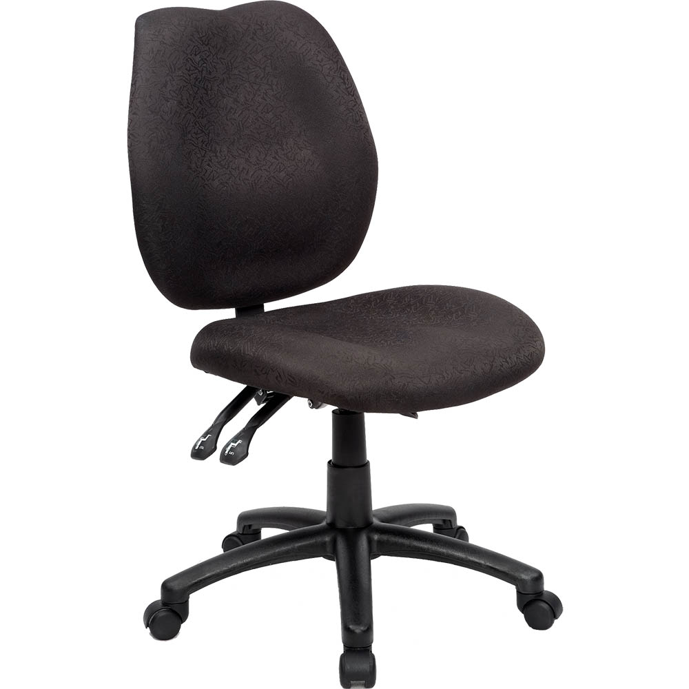 Image for INITIATIVE AMBITION HIGH BACK OPERATOR CHAIR BLACK from MOE Office Products Depot Mackay & Whitsundays