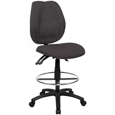 Image for SABINA DRAFTING CHAIR HIGH BACK BLACK from Tristate Office Products Depot