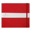 fabio ricci elio journal lined 19 x 25cm red