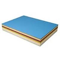 calypso cac160 tinted cover paper rainbow pack 125gsm a4 10 assorted colours pack 250