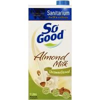 so good milk longlife almond unsweetened 1 litre