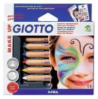 giotto make up pencils pk6 classic