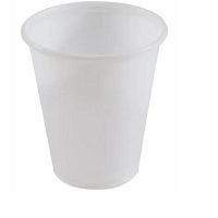 capri plastic cup white 180ml discontinued