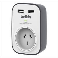 belkin 1-outlet usb surge protector (2.4a)