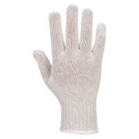cotton string knit liner gloves medium (300 pairs) 1 ctn