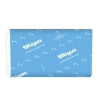 whisper 3830 superior soft multifold slimline towel tad 21.5x23cm pk180 / 16 packs/ctn