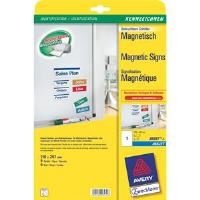 avery 959179 j8867 magnetic sign 1 up pack 5
