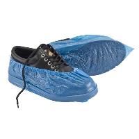 calibre blue polyethylene (cpe) waterproof shoe covers 16 x 40cm (2000/ctn)