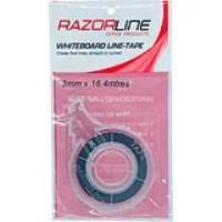 razorline whiteboard liner tape 3mm x 16.4m