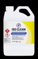 clean plus iso clean surface & skin sanitiser 5 litre
