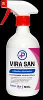 clean plus vira san 500ml hospital grade disenfectant  surface spray