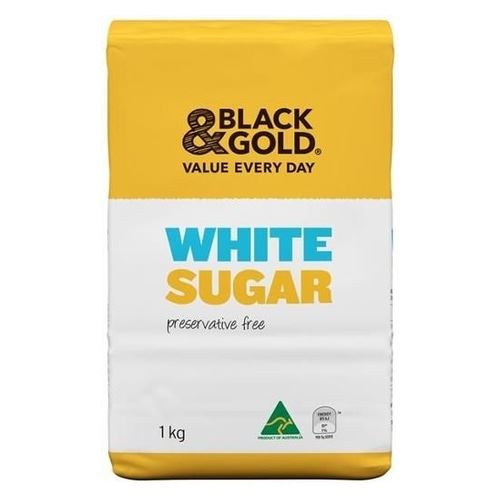 Image for Black and Gold Sugar White 1kg from Office Products Depot Gold Coast