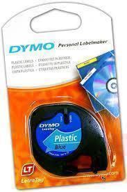 Image for DYMO SD91205 LETRATAG LABEL CASSETTE PLASTIC 12MM X 4M ULTRA BLUE from Office Business Office Products Depot