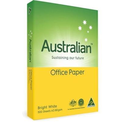 Image for PAPER AUSTRALIAN A3 80GSM WHITE from Office Business Office Products Depot