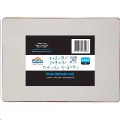 Image for PLAIN WHITEBOARD A4 DOUBLE SIDED from Ross Office Supplies Office Products Depot