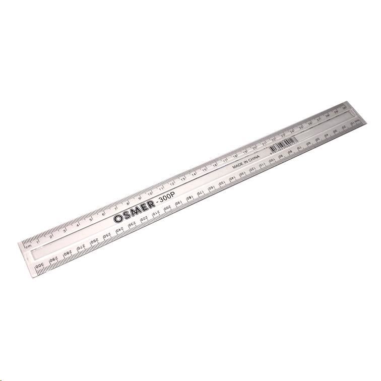 Image for PLASTIC RULER 30CM CLEAR from Ross Office Supplies Office Products Depot