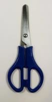 scissors gns 13cm school blue handle