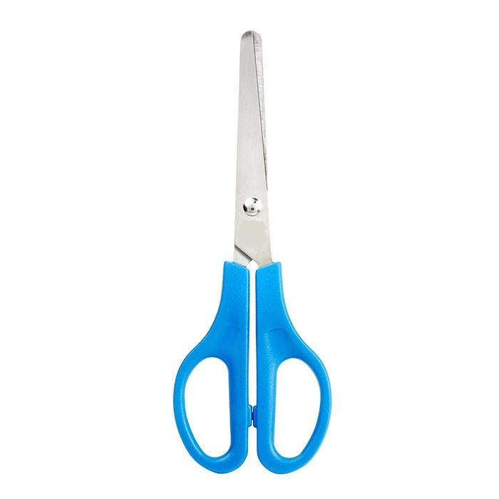 Image for SCISSORS GNS 16.5CM SCHOOL BLUE HANDLE from Ross Office Supplies Office Products Depot