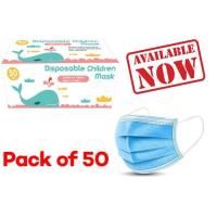 disposable childrens face mask pk50