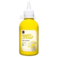 ec fabric and craft paint 250ml yellow