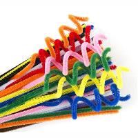 educational colours bright chenille stems pack 200