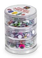 educational colours joggle eyes assorted colours  pack 400