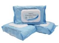 joey everyday baby wipes unscented alc free with lid pack 80
