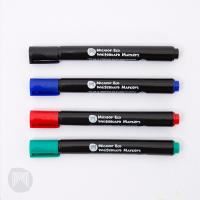 micador eco whiteboard markers blue