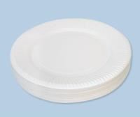 paper plates white pkt50 18cm