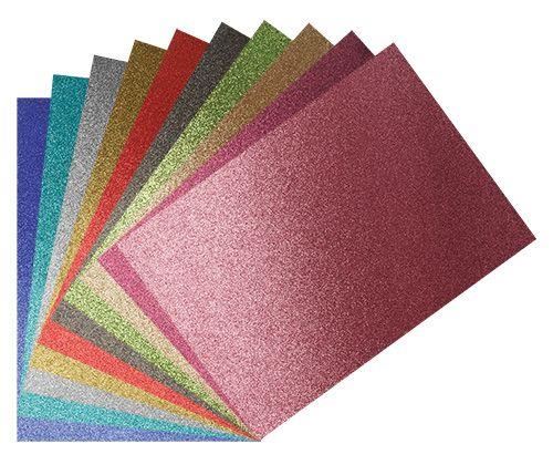 Image for GLITTER IRON-ON TRANSFER SHEETS ASS 10'S A4 PKT20 from Ross Office Supplies Office Products Depot