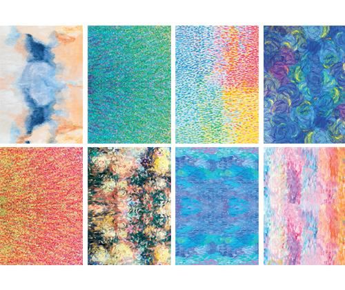 Image for PATTERN PAPER A4 40'S IMPRESSIONIST from Ross Office Supplies Office Products Depot