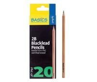 budget blacklead pencil 2b 20's