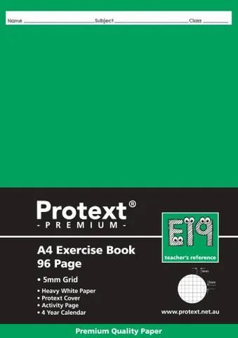 Image for PROTEXT GRID BOOK A4 5MM 96 PAGE (E19) from Ross Office Supplies Office Products Depot